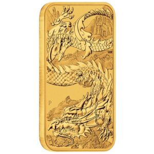 Dragon 2023 1oz Gold Rectangular Bullion Coin